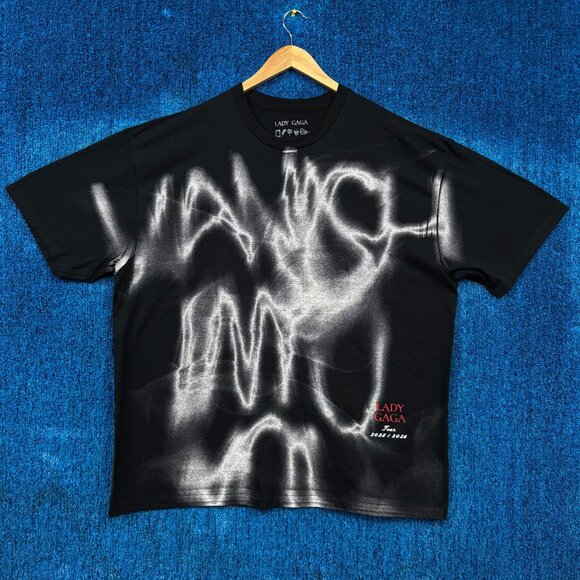 Lady Gaga Vanish The Mayhem Ball 2025 Tour Synth-Pop Tee XL - Picture 1 of 4